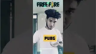 New Free Fire Vs Pubg  Status | Tik Tok free fire | Tiktok Pubg | #shorts