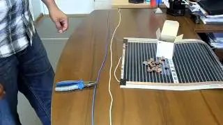 Подключение  выводных проводов Греющей пленки ТМ к групповым силовым линиям