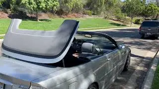 PCARMARKET Auction: Convertible Top Operation - 2004 BMW M3 Convertible Dinan S
