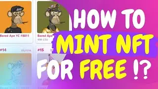 HOW TO MINT NTFs FOR FREE❌NO GAS FEES [Step by Step]