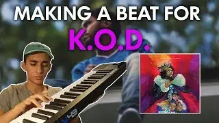 MAKING A BEAT FOR K.O.D. BY J. COLE - FL STUDIO BEATMAKING