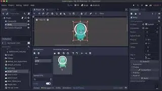 22. Animating your player in Godot 3.2 - Digital Student Online School