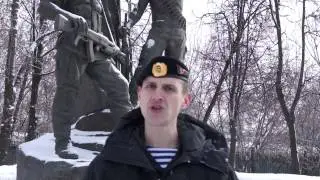 Памятник погибшим воинам 6й роты псковской дивизии ВДВ