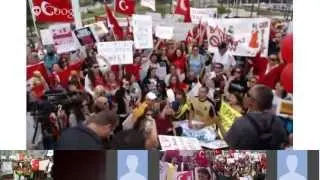 Bati sahilinden dogu sahiline - Kirmizi! Beyaz!