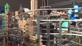 Metropolis II kinetic sculpture by Chris Burden - LACMA