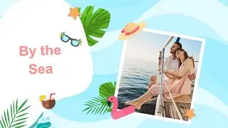 "By the Sea" Animated Slideshow Template for SmartSHOW 3D