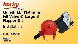 How to Install Platinum Toilet Fill Valve & Large 3