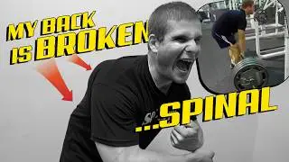 Jason Genova breaks his back on deadlifts - FULL catabolic mode with Andrew