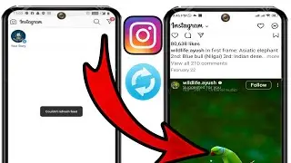 Instagram Besleme yenilenemedi Sorunu NASIL DÜZELTİLİR (2024) | Instagram akışı yenileyemedi