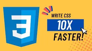 Write CSS 10x Faster In VS Code With Emmet Shortcuts | Ep - 1 
