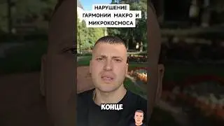 НАРУШЕНИЕ ГАРМОНИИ МАКРО И МИКРОКОСМОСА