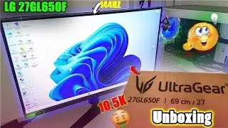 Openbox Moniter ? LG UltraGear 27GL650F For Rs 10500 | Nvidia G-Sync | 144hz  🔥