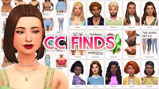 TOP 20 CRÉATEURS CC FINDS (Gratuits et Maxis Match) 🥰 | Sims 4