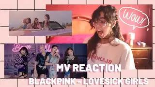 📹 MV REACTION | BLACKPINK - 'LOVESICK GIRLS' | Las amoooooooo 🔥  | R al Cuadrado
