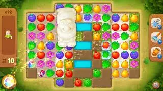 Gardenscapes Level 692 NO BOOSTERS