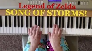 Song of Storms Piano Tutorial!