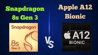 Snapdragon 8s Gen 3 vs Apple A12 Bionic // Apple A12 Bionic vs 8s Gen 3 ✨️ 