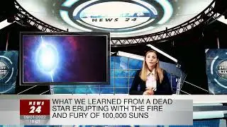 What We Learned From a Dead Star Erupting With The Fire And Fury of 100,000 Suns