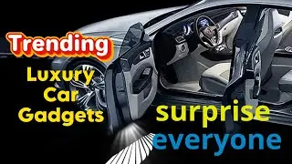 Trending Luxury Car Gadgets angel wings car door Power Handle one hand drive bonnet running lights