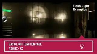 unreal engine 4 Basic Light Function Pack ASSETS - FX