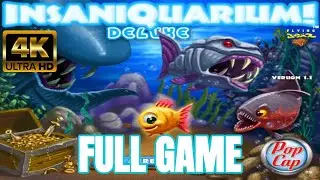 Insaniquarium Gameplay Walkthrough FULL GAME (No Commentary) [4K PC]