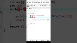 Class 41 | First program of arrays | 