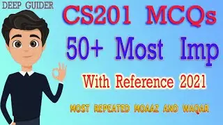CS201 Most Important Mcqs for Final Term|CS201 Final Term Past Paper Mcqs 2021 |CS201 Important MCQs