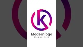 How to create #letterlogo #logo #logodesign #illusrator