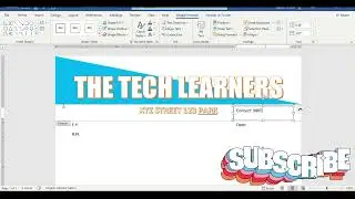 Word Template for latter Pad | TECH LEARNER