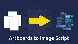 Convert artboards to image adobe illustrator script