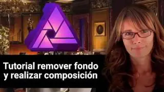 Affinity Photo Tutorial  español remover quitar fondo e integrar persona en otra foto