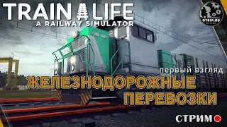 Train Life: A Railway Simulator ● первый взгляд / стрим #1