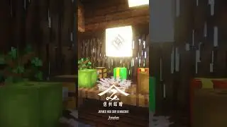 Made a traditional Japanese miso shop in Minecraft.