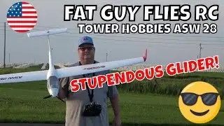 TOWER HOBBIES ASW 28 STUPENDOUS POWER GLIDER by Fat Guy Flies RC