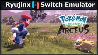 Pokemon Legends: Arceus 1440p Gameplay | Ryujinx Switch Emulator