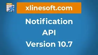 Introduction to the notification API as from version 10.7
