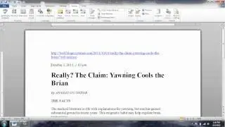Microsoft Word 2010 Tutorial 04: Thesaurus Word Count Symbols Page Layout