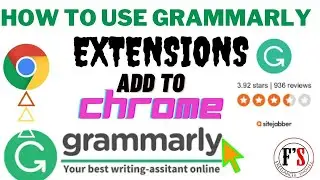 Grammarly Chrome Extension | How To Use Grammarly Extension On Chrome In Bangla | Grammar Checker