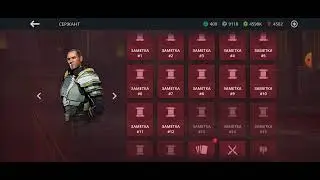 Заметка 18. Персонажи - Сержант. Игра Shadow fight 3.