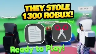They Stole 1300 Robux from me!