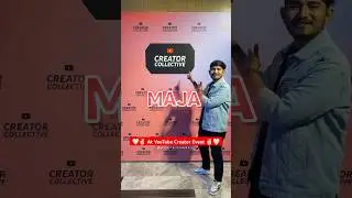 YouTube Creator Collective Event Ahmedabad #youtubeshorts #shorts