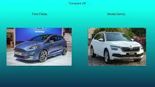 2017 Ford Fiesta vs 2019 Skoda Kamiq - Technical Data Comparison