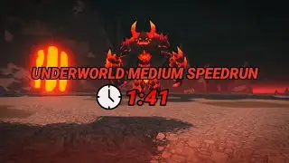 Roblox | Elemental Dungeons: Underworld Medium Speedrun | (1:41)