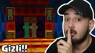 YENİ GİZLİ SIĞINAK YAPTIM! EFSANE OLDU, EKİP BUNU ÖĞRENMEMELİ! Ekiple Minecraft