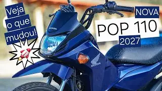NOVA POP 110i 2027 HONDA - VEJA TUDO O QUE MUDOU: DETALHES E ESPECIFICAÇÕES TÉCNICAS 