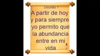 Decretos Exotéricos de Abundancia y Espiritualidad