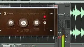 Processed drums with Input transformer T42N VST plugin - old vintage isolation transformer from 60s
