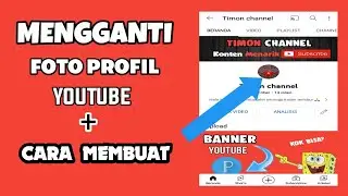 Cara mengubah foto profil di YouTube || + cara membuatnya