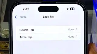 How To Activate iPhone Back Tap!