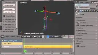 Blender NLA Editor